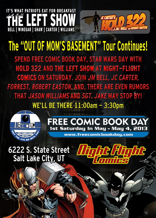 Ironman 3 Meet Ups and Free Comic Book Day May 4th 2013